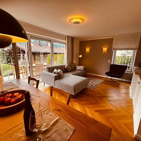 Casa de Férias Alpenzeit - Mit Sauna, Garten Und Bergblick Bei Garmisch-partenkirchen Farchant